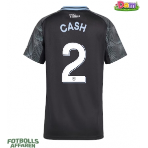 Aston Villa Matty Cash #2 Bortatröja Kvinnor 2025-26 Kortärmad
